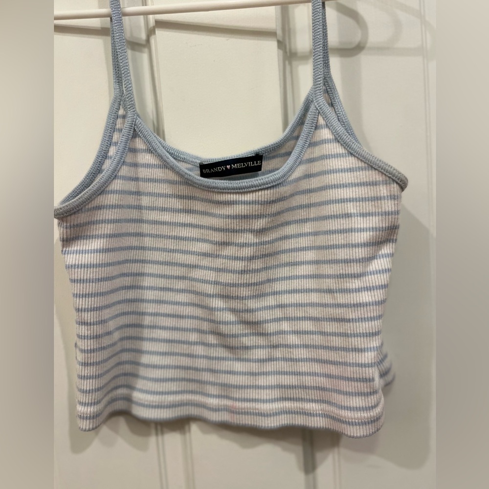John Galt Striped Tank Top